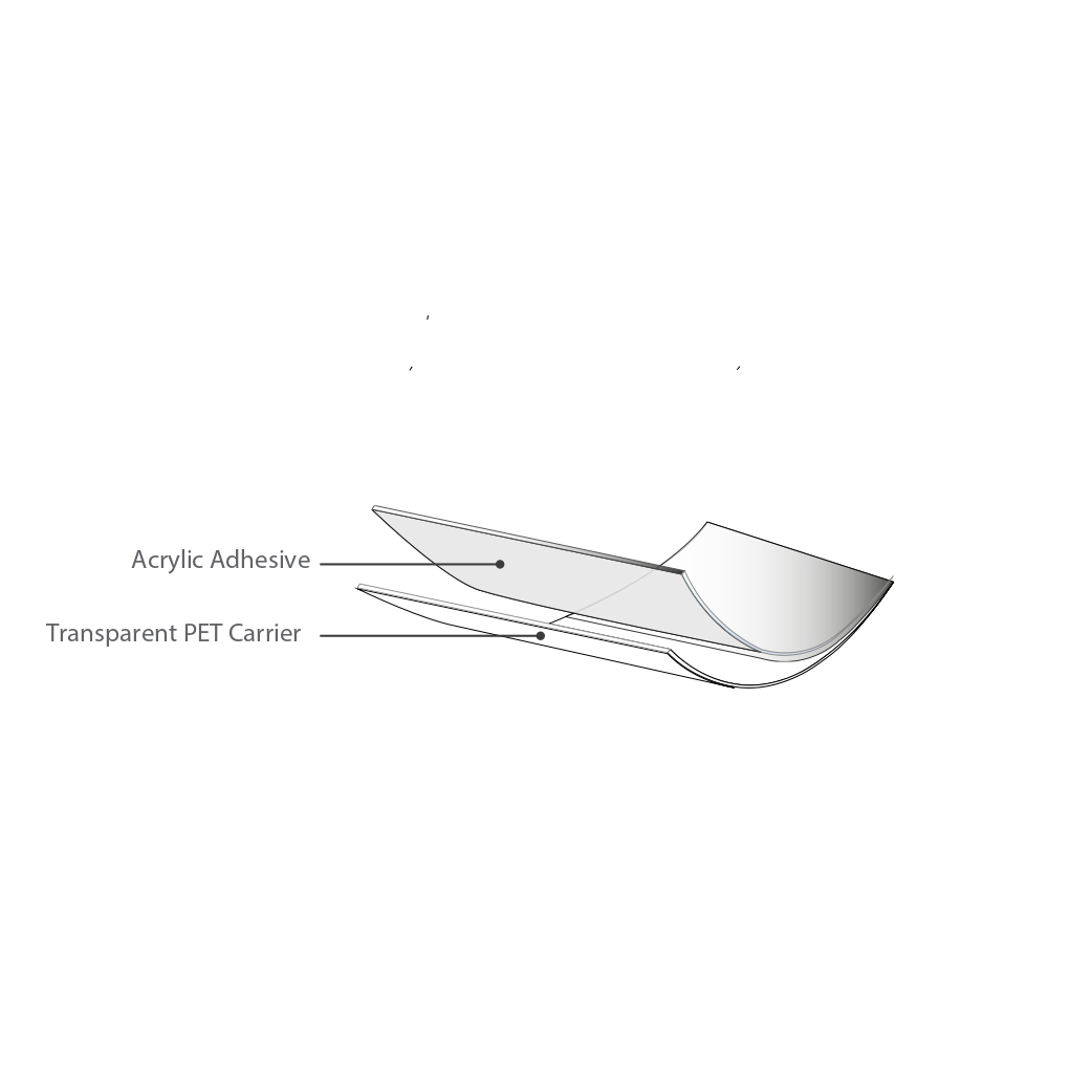 Single Sided PET Tape ZSP8050DL