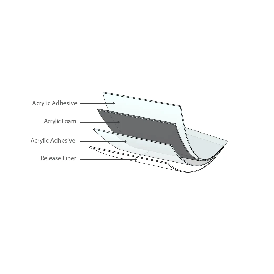 Double Sided Acrylic Foam Tape ZDA81000B