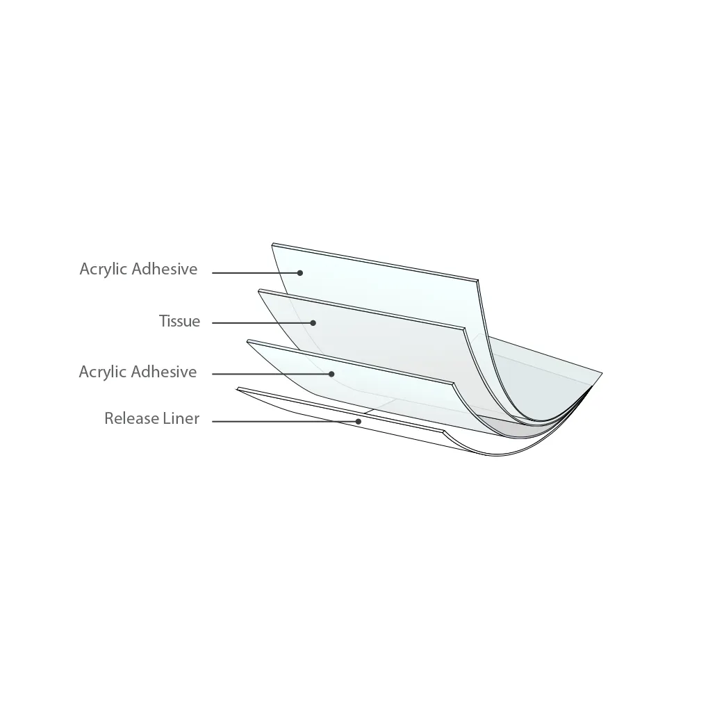 Double Sided Tissue Tape ZDN8122